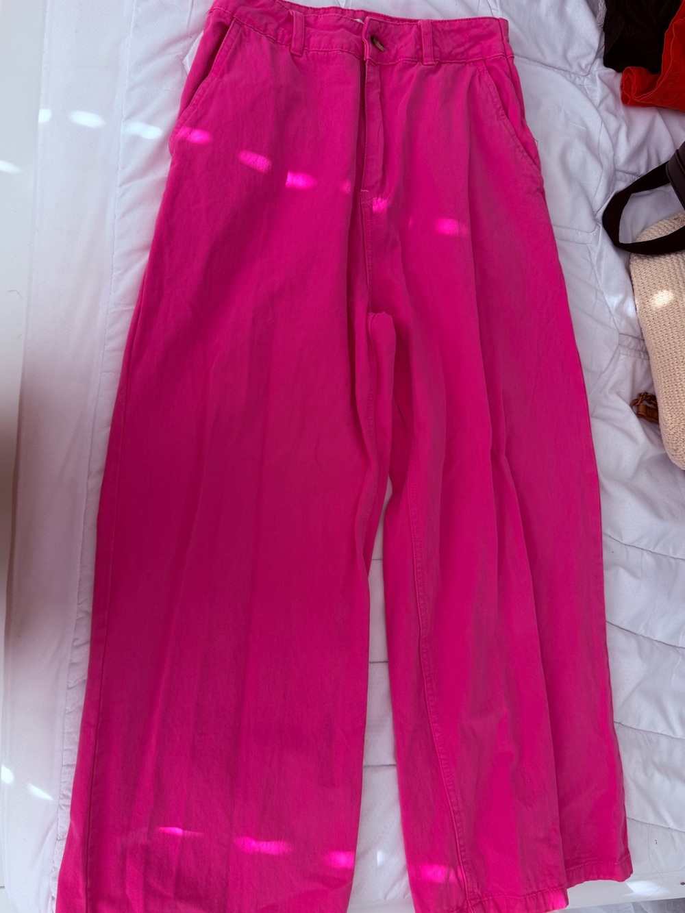 Stradivarius Pink Trousers